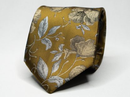 Floral Yellow Tie
